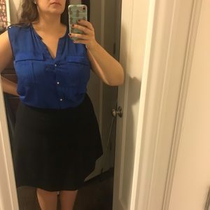 Blue H&M sleeveless top